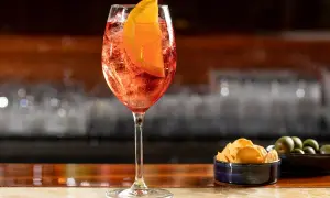 Un rinfrescante Campari Spritz, perfetto per ogni aperitivo. La ricetta è semplice e il gusto inconfondibile.