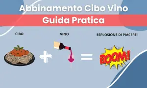 Guida pratica all'abbinamento cibo vino AIS: un piatto di spaghetti con sugo incontra un bicchiere di vino, creando un'esplosione di piacere!