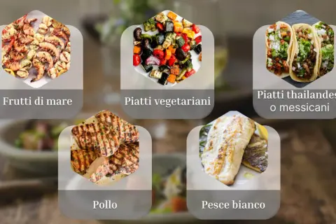 Scopri i perfetti sauvignon abbinamenti: frutti di mare, piatti vegetariani, tacos, pollo e pesce bianco.